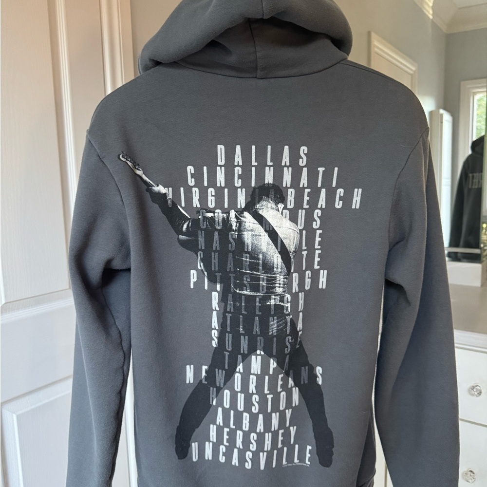 Hoodie Bruce E Street Gray US L